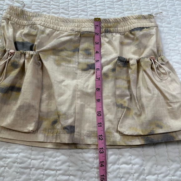 Zara Beige and Gray Mini Skirt - Picture 7 of 15